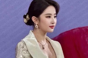 刘亦菲资生堂活动造型惊艳，展现东方女性力量