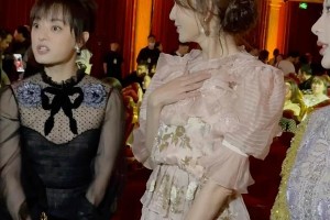 孙俪杨紫首次同框 爆剧女王弯腰握手引热议