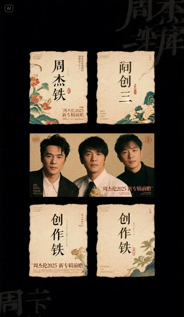 周杰伦新专辑宣传图