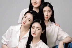胡连馨苏晓彤张楚文周洁琼白衬衫大片展现青春活力